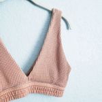 Aerie  Tan Waffle Knit Lounge Bra Photo 1