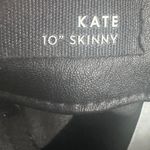 Veronica Beard  Kate Mid-rise 100% Leather Skinny Jeans  Pants Black Size 26 Photo 5