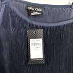 City Chic NWT  Zaneta Chamise Mini Slip Dress in Indigo Blue Size 18 Photo 4