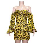Reformation  Roshay Mini Dress, Tigress, 0 (US) Photo 3