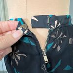 Marc Jacobs Geometric Print Mesh Overlay Silk Tiered A-Line Skirt Photo 5