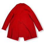 Talbots  Petites Red Merino Wool Open Front Knit Cardigan Jacket MP Photo 1