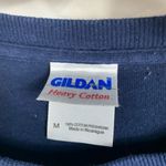 Gildan US Navy T Shirt Dark Blue Gold Medium Photo 2