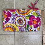 Vera Bradley Push Lock Wristlet Wallet Phone Caddy Clutch Make Photo 3