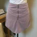 Alexander Wang  Front Zip Purple Mini Skirt Size 4 Photo 0