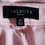 Talbots  Hampshire Pink Pastel Ankle Pants Size 2P Photo 4