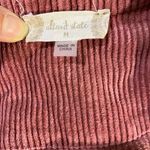Altar'd State Cropped Corduroy Jacket in Deep Pink With a Raw, Frayed Hem Size M Photo 2