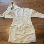 Lucy in the Sky Jacquard Shoulder Dress Photo 4