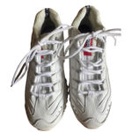 Skechers  Sport‎ Sneakers White Leather Lace Up Walking Shoes US 8 Photo 0
