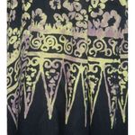 Aloha Hut Hawaii Women’s Beach Wrap Shawl Scarf Black Fringe Hibiscus Flowers Photo 3