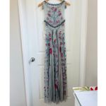 Johnny Was Biya Uli Mesh Embroidered Sleeveless Maxi Dress Photo 4