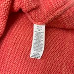 L.L. Bean Women's Cotton Coral Cardigan size MP Pink Photo 8