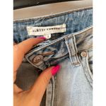 Almost Famous  Light Blue Denim Distressed Jean Shorts 7 Photo 1