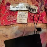 Necessary Objects VTG  90s Y2K Dress Jacquard Floral Patchwork Fairy Size M Photo 2