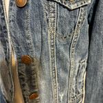 American Eagle  Outfitters Trucker Style Denim Jacket Women’s Size Medium Photo 11