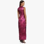 Donna Morgan Women's Evening Glitter Shimmer Pink Sleeveless Maxi Dress 10 NWT Photo 2