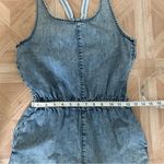 Topshop Stonewashed Denim Tank Shorts Romper size 4 Photo 5