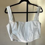 House Of CB House of‎ CB Poppy Corset top white NWOT size L Photo 3