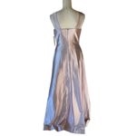 Eliza J NWT  Satin A Line Ball Gown Dress  Color Blush Pink Photo 8