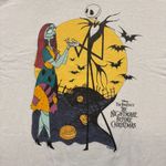 The Nightmare Before Christmas Jack and Sally white T-Shirt Size XL  Photo 1