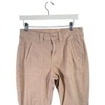 American Eagle  Flare Chino Pants Khaki Beige Y2k Baggy Womens 8 Photo 1