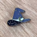Mystic  Astrology Witch or Wizard Hat Lapel Pin Photo 0
