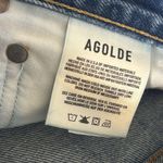 AGOLDE '90s Fit Mid Rise Loose Fit Jeans Fall Out Distressed size 26 cotton Photo 14