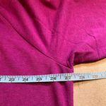 H by Halston  3x Maroon Purple Crew neck Top Shirt Cotton Blend Photo 5