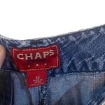 CHAPS Vintage Y2K  denim wide leg size 12 100% cotton Photo 3