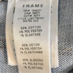 frame denim  Le High Straight Blue Jeans Size 29 Photo 7