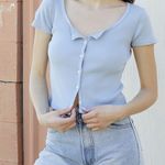 Brandy Melville John Galt Short Sleeve Zelly Top Photo 0