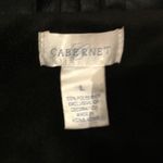 Cabernet Fleece Robe Black Size L Photo 6