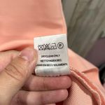 Pink Strapless Bodycon Fuzzy Feather Top Event Dress Knee Length Sexy Photo 4