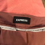 EXPRESS  mauve Columnist Ankle Mid Rise dress pants Photo 3