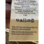 Free People Womens Little Animal Pullover Blue Fig Combo Size Medium Oversized Photo 10