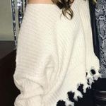 Miracle USA Fringe Crop Sweater  Photo 0