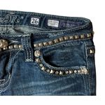 Miss Me  Womens Low Rise Boot Bling Pocket JP5135BCL Stretch Jeans Sz 26 (29x28) Photo 8