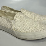 Keds white lace slip on loafer sneakers size 9.5 Photo 0