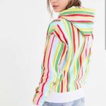 Champion x Urban Outfitters Reverse Weave Watermelon Multicolor Stripe Hoodie S Photo 1