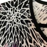 White House | Black Market Embellished Geometric Floral Cardigan Photo 3