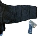 Karen Scott Black Crew Neck Sweater with Textured Design Photo 2