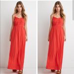 Forever 21 F21 crochet lace maxi dress Sz M Photo 1