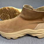 Sorel  Kinetic Breakthru Acadia Waterproof Suede Chelsea Boots Tan Photo 0