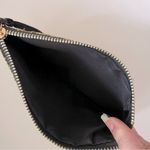 NWT Sparkle & Shine Glitter Zippered Pouch with Earrings Gold Photo 2