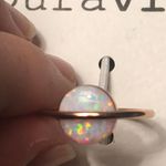 Pura Vida Size 5 Opal Saturn Ring Photo 0