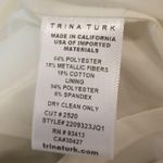 Trina Turk 💕💕 The Selfie Dress ~ Pavo Jacquard Winter White 10 NWT Photo 12