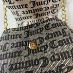 Juicy Couture Mini Bag Small Purse Bag Crossbody Chain Gold Bling Y2K Girly Logo Photo 9