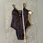 No Boundaries One Piece Black Swimsuit Cheeky High Leg Juniors Size L 11 Photo 1