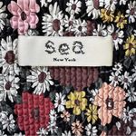 Sea New York Ribbed Floral Swimsuit Bottom Red Photo 2