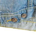 Levi's Vintage Vest Jr Womens Medium Distressed Tye Dye Photo 4